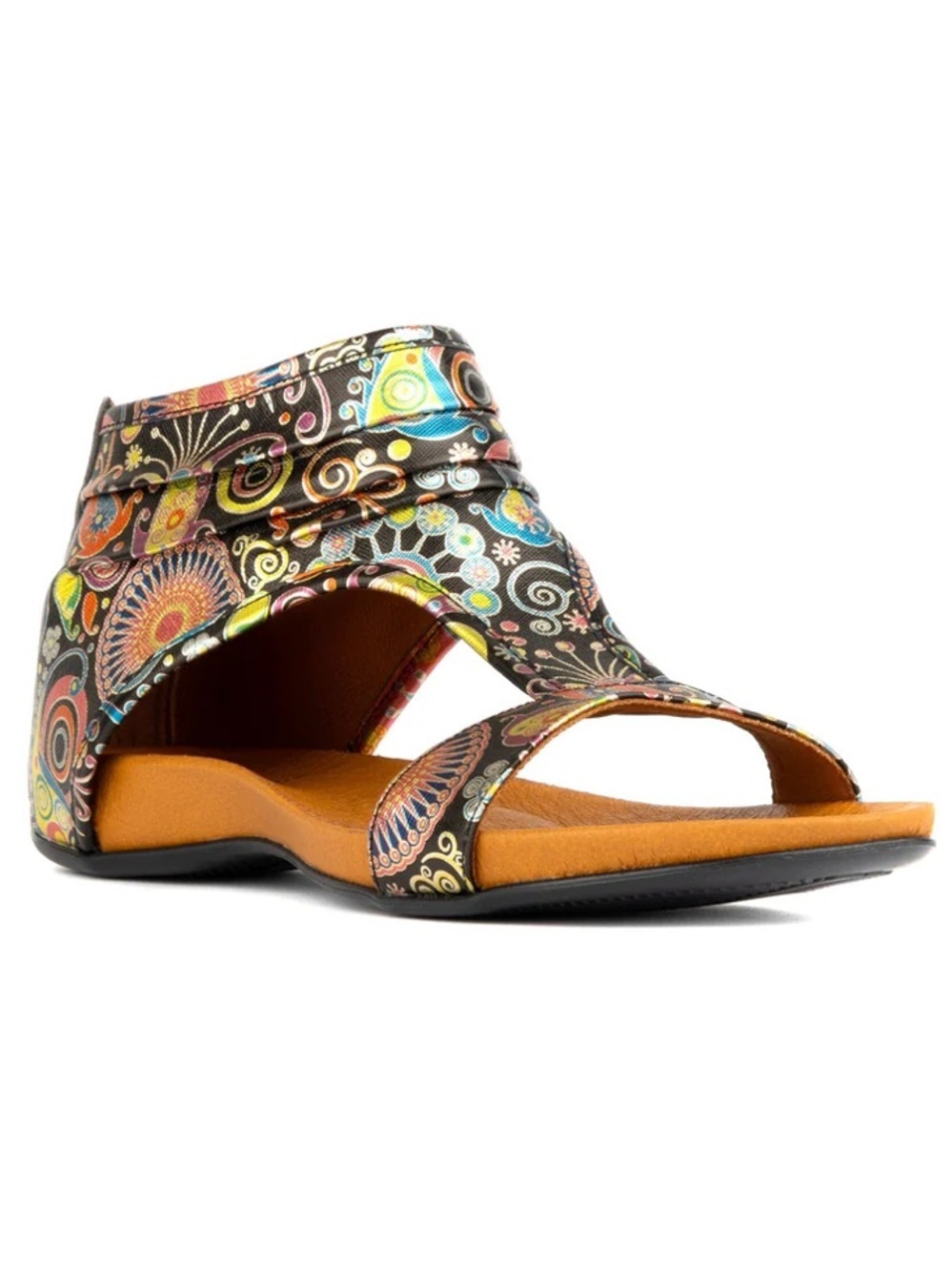 Embassy London downtown colorful sandals size EU 36 US 5-5.5